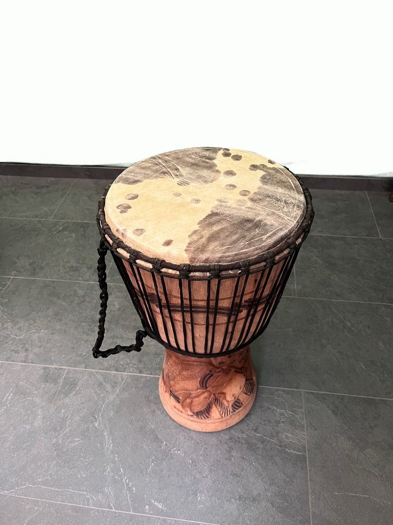 Asien LifeStyle Bongo »Djembe Trommel Afrika Ghana Ziegenfell Holz handmade«