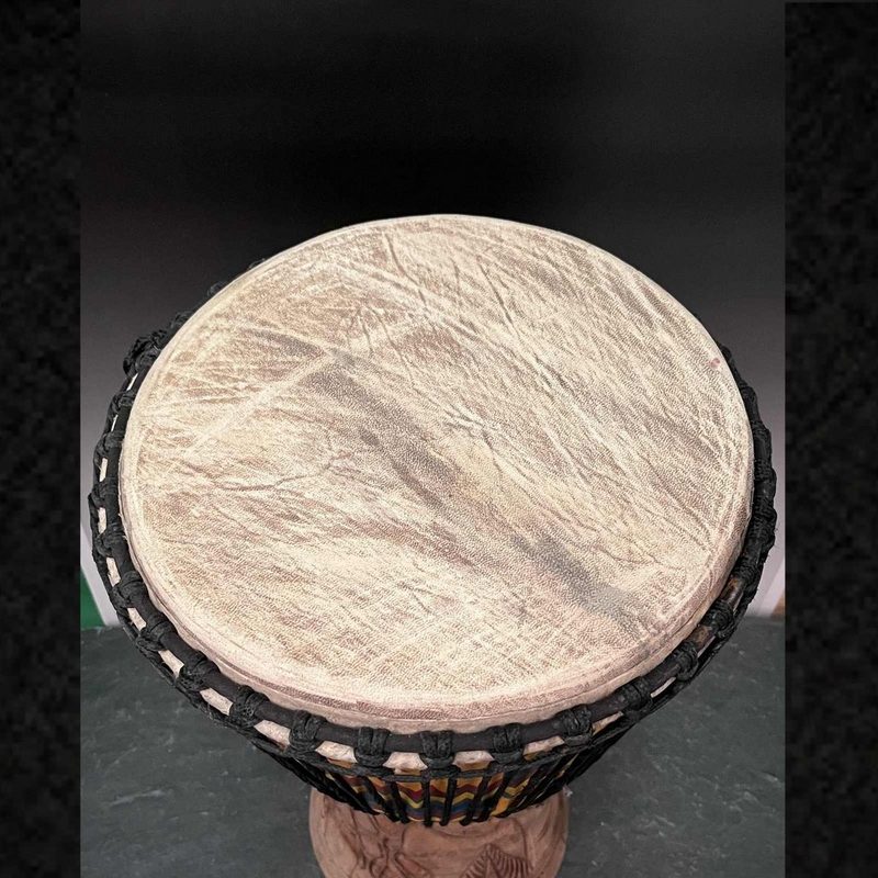 Asien LifeStyle Bongo »60cm Profi Djembe Trommel Afrika Ghana Ziegenfell Holz handmade«