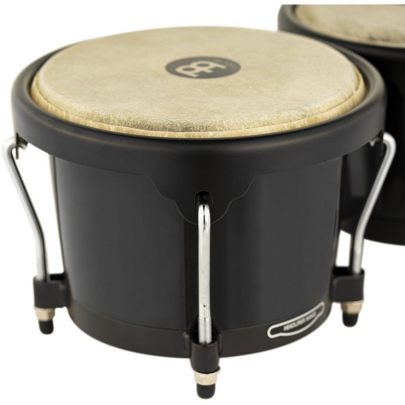 Meinl Percussion Bongo Headliner Bongos HB50BK Black Black HW