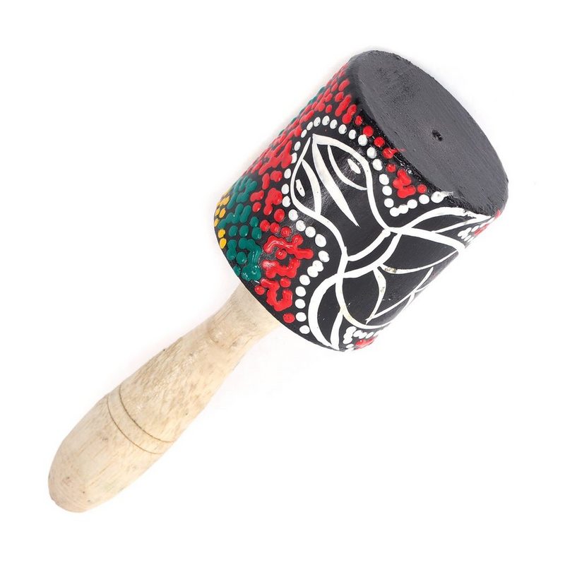 DESIGN DELIGHTS Bongo »HOLZ RUMBA RASSEL CABANA 18x6cm (Lx) Maraca«