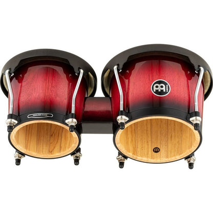 Meinl Percussion Bongo Headliner Bongos HB100WRB 6 3/4+8 Wine Red Burst #WRB