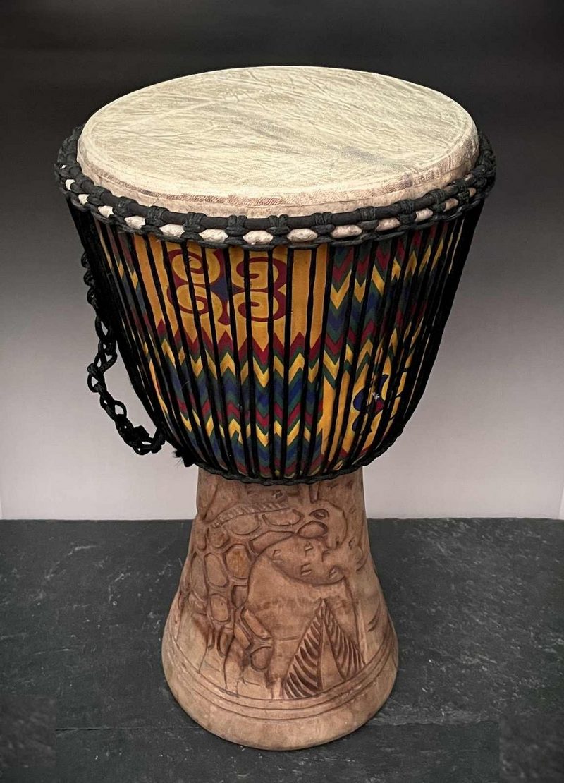 Asien LifeStyle Bongo »60cm Profi Djembe Trommel Afrika Ghana Ziegenfell Holz handmade«