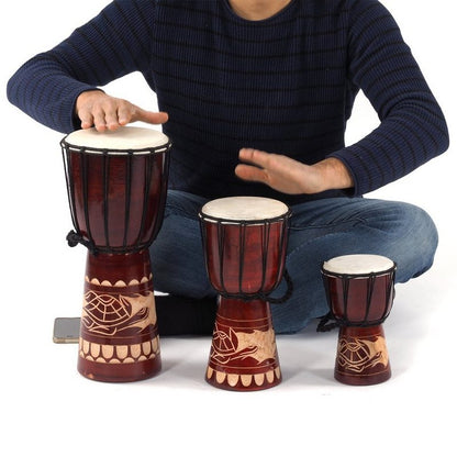 DESIGN DELIGHTS Bongo »HOLZTROMMEL DJEMBE 20 20x12cm (Hx) Bongo mi«