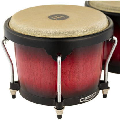 Meinl Percussion Bongo Headliner Bongos HB100WRB 6 3/4+8 Wine Red Burst #WRB