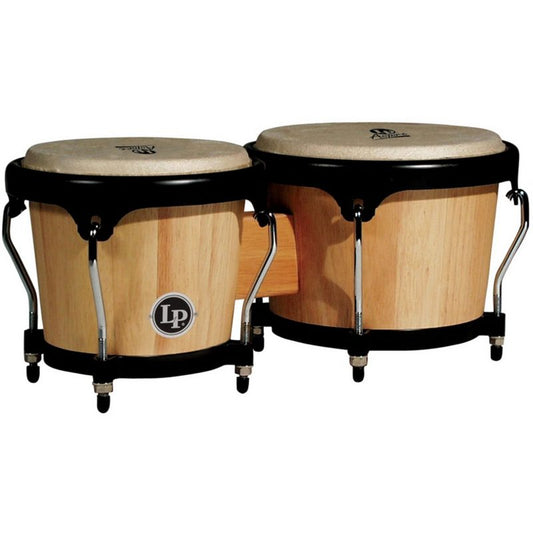 Latin Percussion Bongo Aspire Bongos LPA601-AW 6 3/4 + 8 Natural Wood #AW